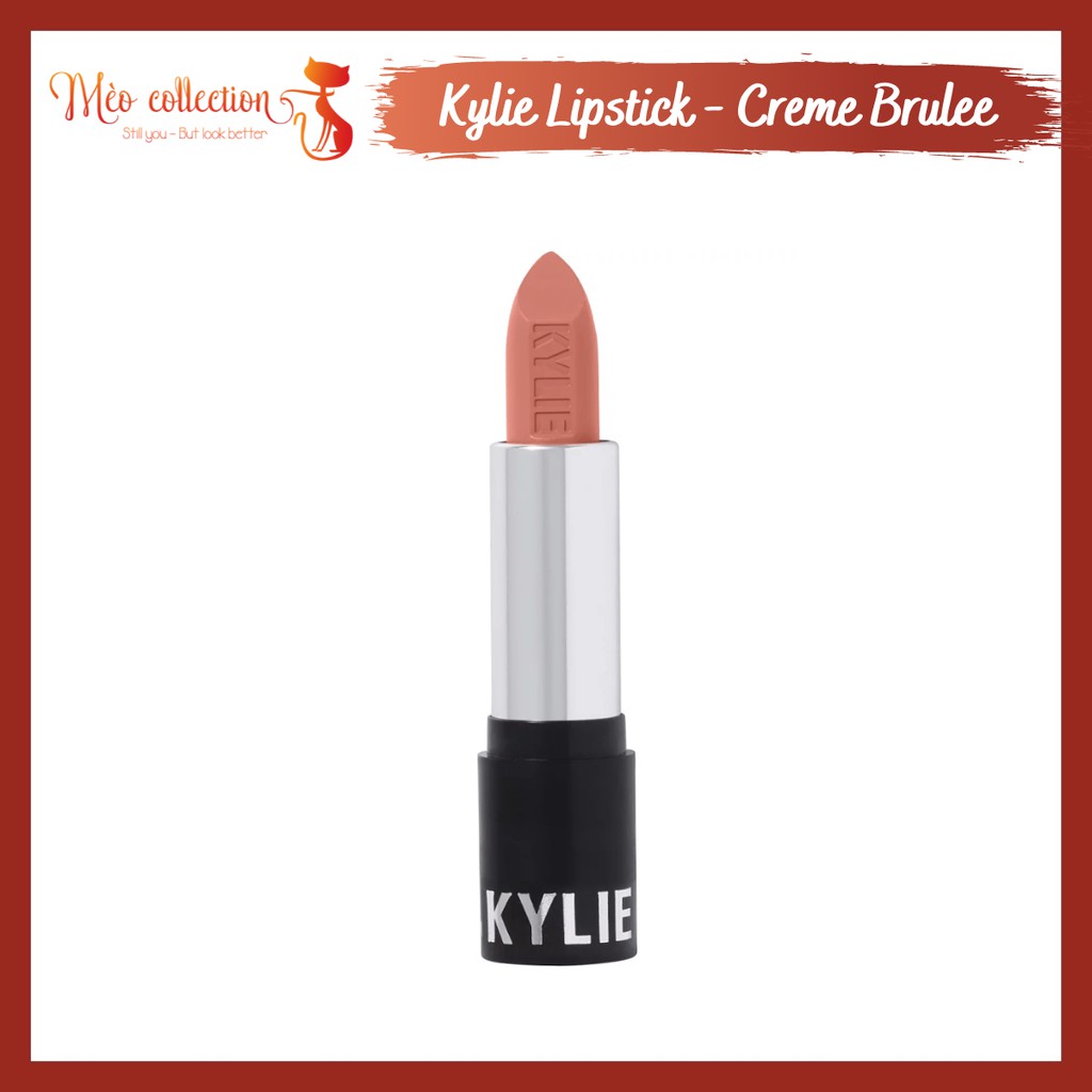 Son Kylie - Creme Lipstick màu Trouble Maker, Creme Brulee