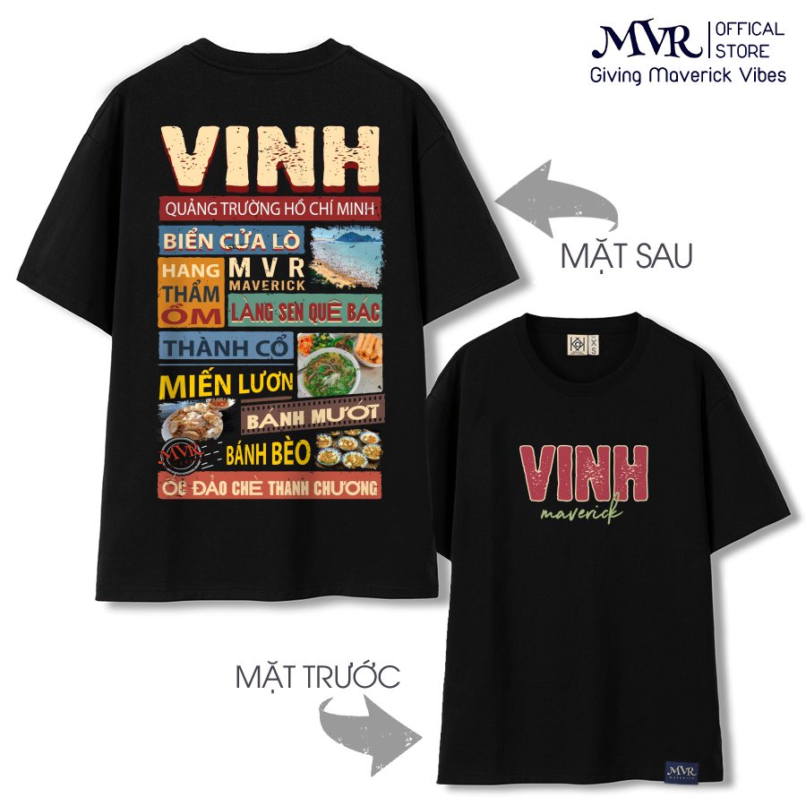 ÁO THUN Vinh under form unisex rộng tay dài lỡ ao cặp gia đình genZ phông cotton fact localbrand MVR BB4297