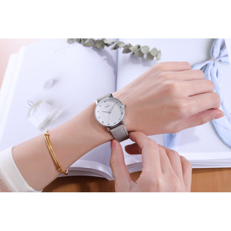 ĐỒNG HỒ NỮ XINSLON XSL618-4 DÂY DA CỰC ĐẸP AH436