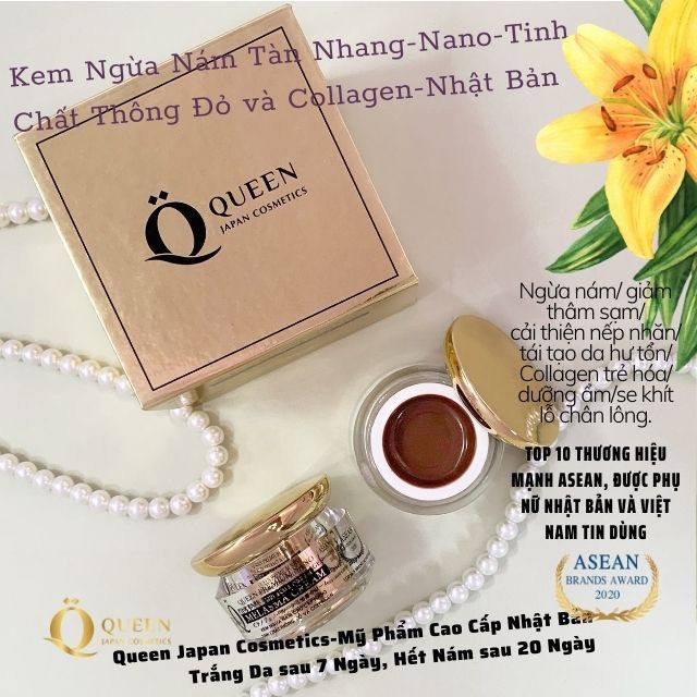 Kem Nám, Tàn Nhang Queen Japan - Melasma Cream Queen Japan