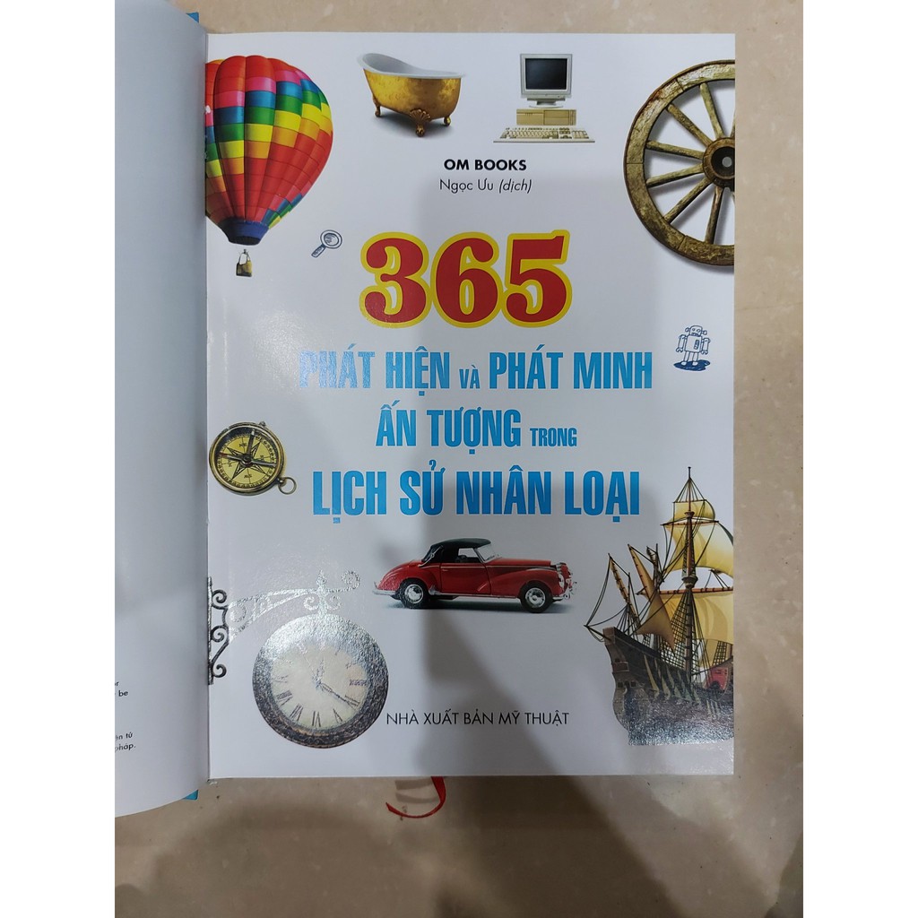 Sách - Phát hiện và phát minh ấn tượng trong lịch sử nhân loại