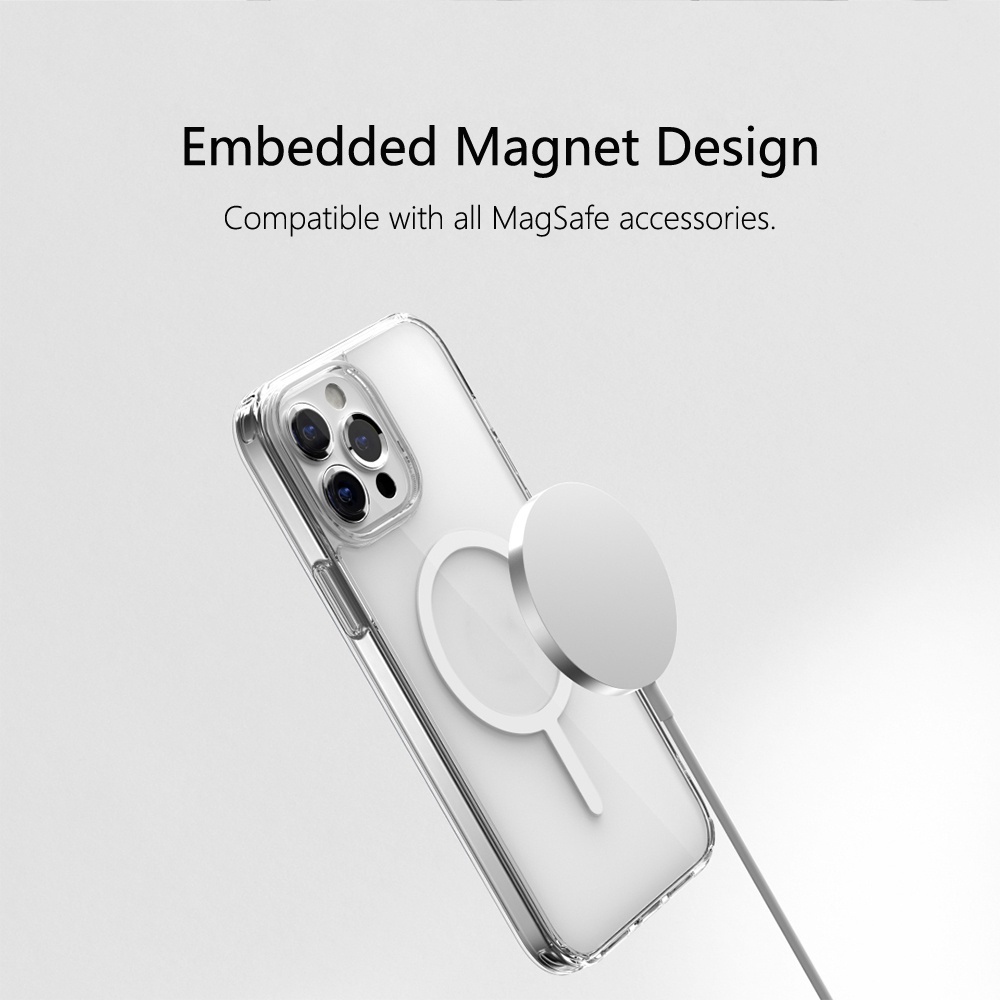 SwitchEasy  Ốp Điện Thoại Trong Suốt Chống Sốc MagSafe Cho 2021 iPhone 13 Pro 13 Pro Max
