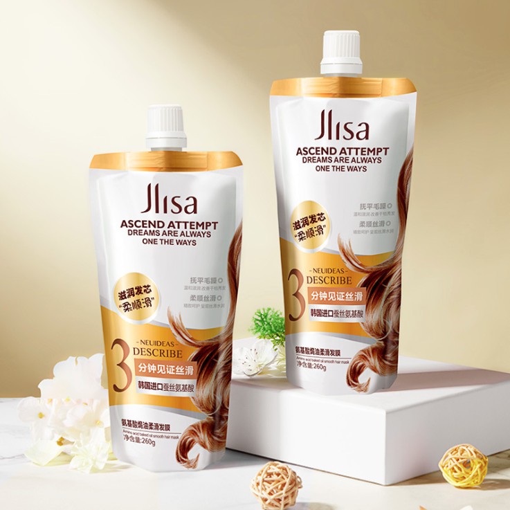 Kem ủ tóc Jlisa Butter Power Collagen 260ml phục hồi hư tổn Hấp ủ tóc thẳng mượt bổ sung collagen LOẠI 1