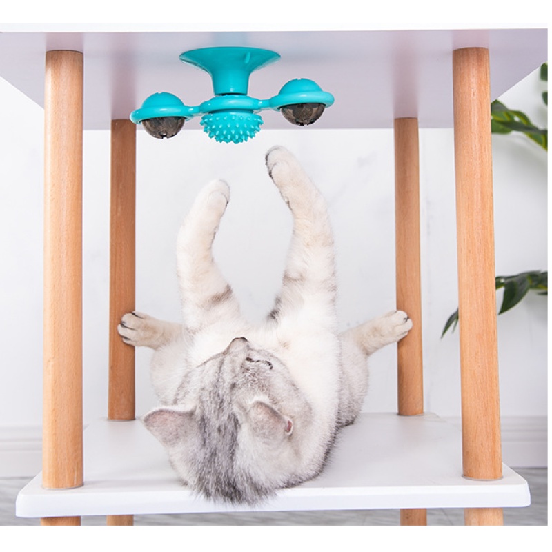 ĐỒ CHƠI MÈO, BÀN XOAY PHÁT ÁNH SÁNG - LOVE PETS SHOP