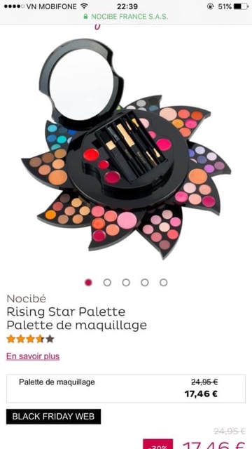 Bộ trang điểm Nocibe của Pháp. Trang điểm cả khuôn mặt. | BigBuy360 - bigbuy360.vn