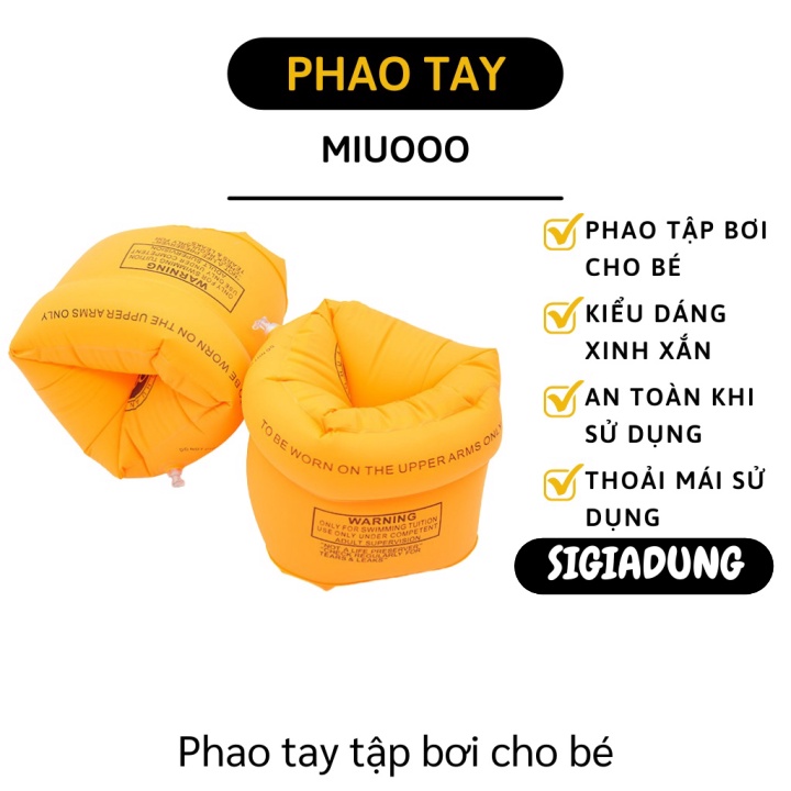 [SGD] Phao Tay - Combo 2 Phao Tập Bơi Cho Bé Loại Dày, Chất Lượng Cao, An Toàn Sử Dụng 4087