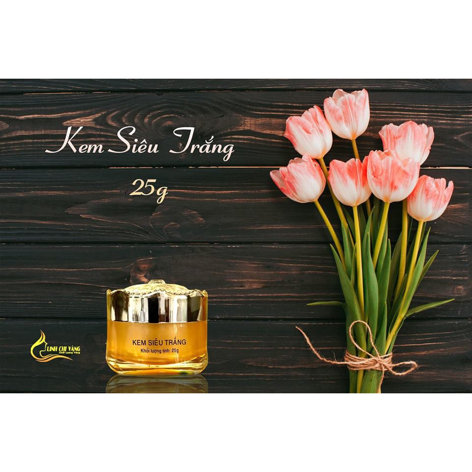 KEM SIÊU TRẮNG LINH CHI VÀNG 25G