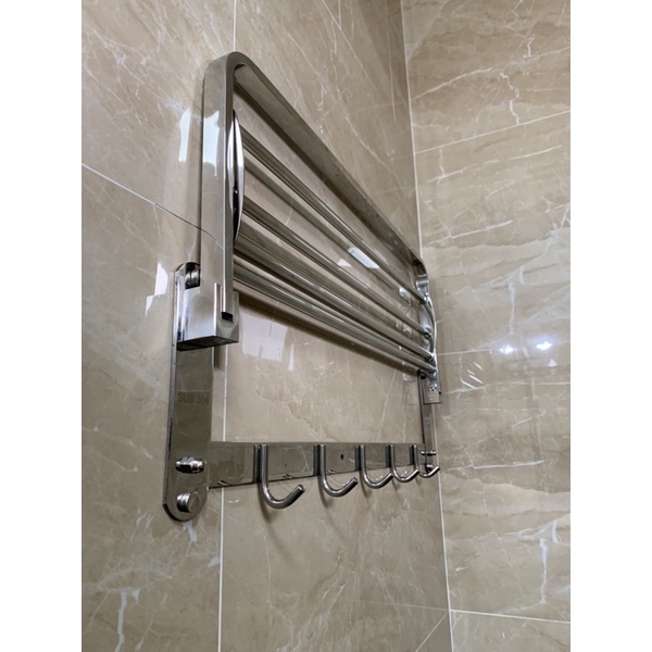 Vắt Khăn Giàn Inox304 Đế Đặc