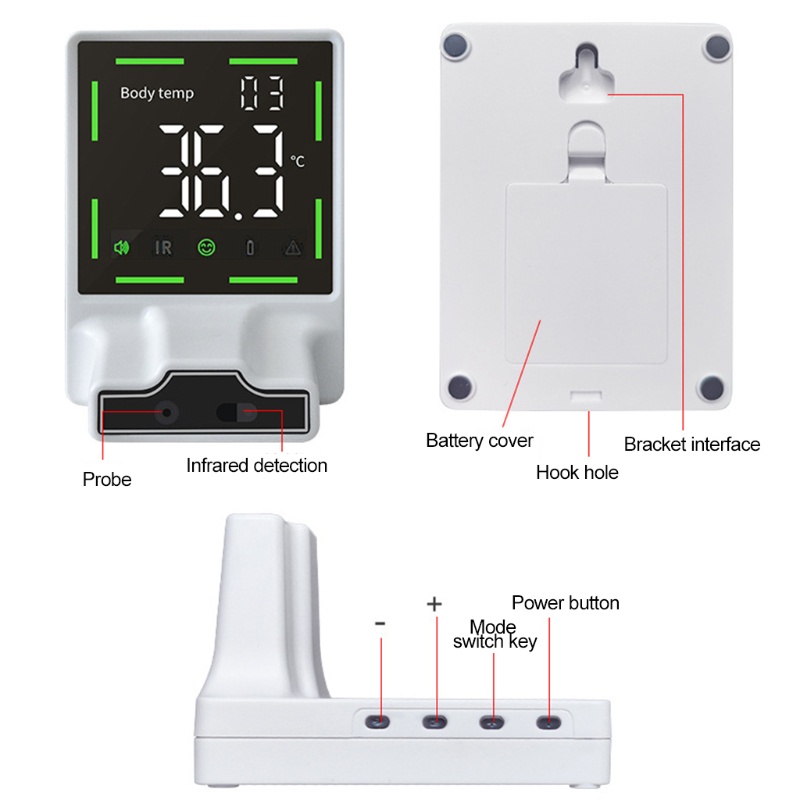 Kiss Đèn Hồng Ngoại Kỹ Thuật Số Gắn Tường Không Tiếp Xúc Cho Người Lớn