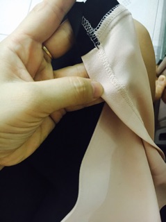 Váy chữ A màu hồng size M ( có ảnh thật)