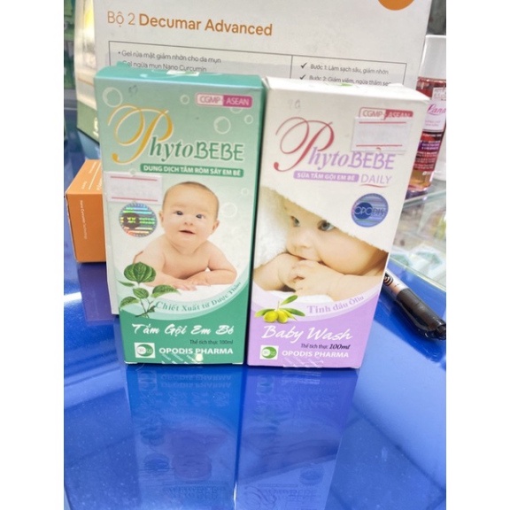 [Chính hãng] Sữa tắm gội em bé Phytobebe Daily – Dưỡng ẩm da  Date mới