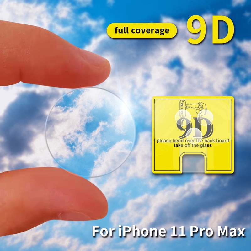 Kính Cường Lực 0.2mm Bảo Vệ Camera Cho iPhone 11 13 Pro Max 6 7 8 Plus X XS Max