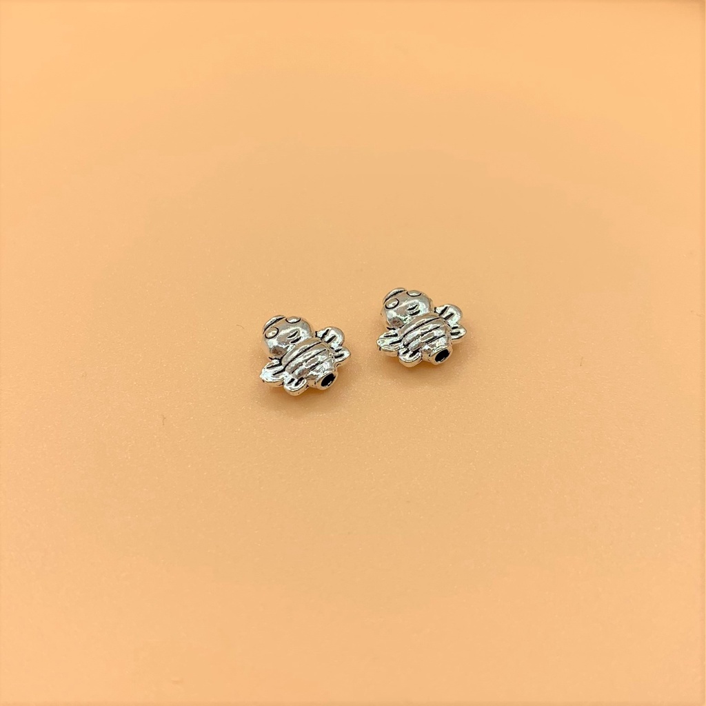Charm nối hình chú ong baby cỡ bé - Charm Bạc 925 - Mã CA755