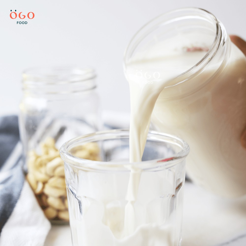 Hạt Điều Tươi, Nhân Trắng - Để Nấu Sữa - OGO Food - 200g, 500g