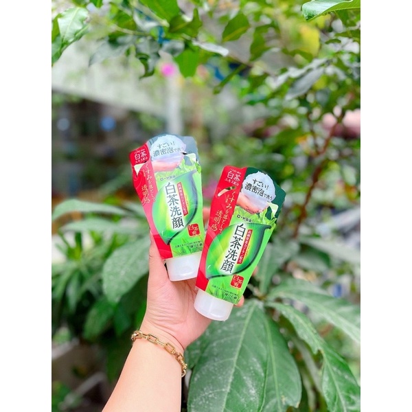 Sữa rửa mặt trà xanh Rohto Shirochasou Nhật Bản 120g
