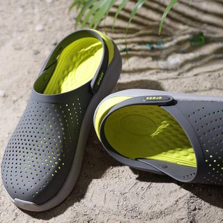 Sục Literide Xám Lót Vàng Chanh