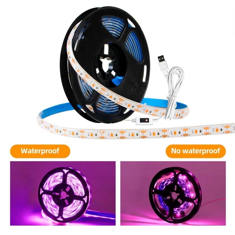 Dây đèn LED tăng trưởng cây trồng 5V nối USB 0.5/ 1/ 3m