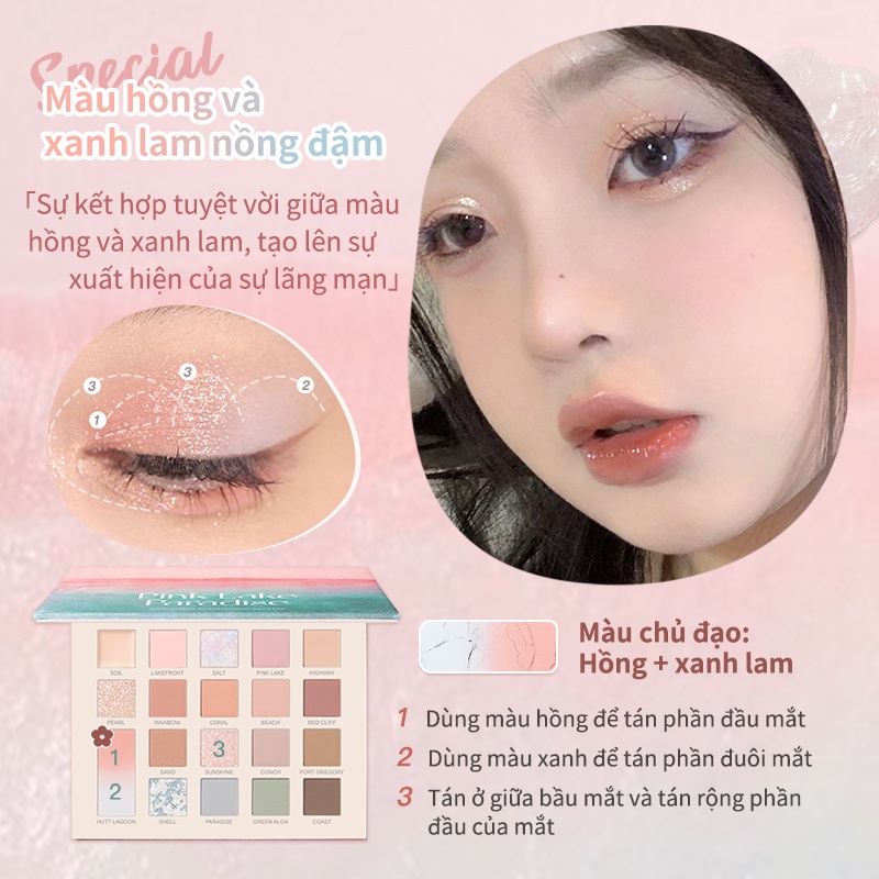 Bảng mắt Judydoll 19/20 màu 5 chủ đề tùy chọn 22g độc đáo