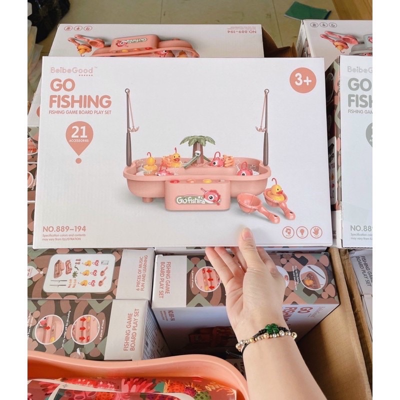 Đồ chơi câu cá kèm âm nhạc vui nhộn cho bé.