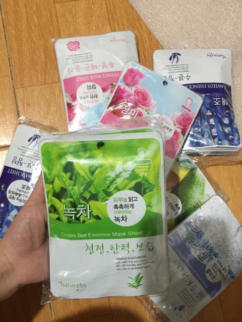 Mặt nạ giấy Natureby Essence Mask sheet