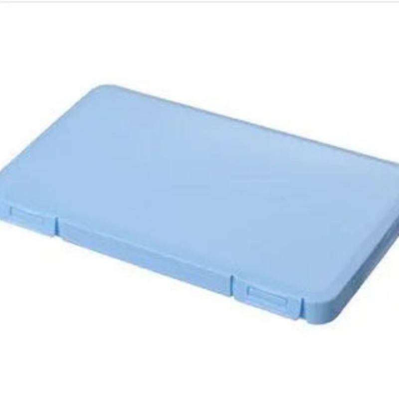 Hộp Đựng Khẩu Trang Bằng Nhựa Thiết Kế Hai Khóa Cài Chống Bụi Tạm Thời Phong Cách Nhật Bản