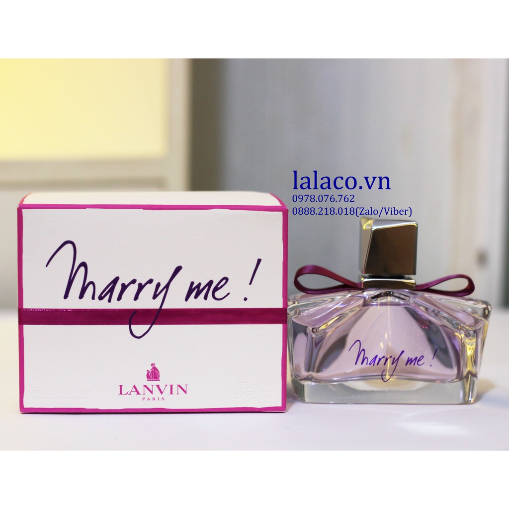 Nước hoa nữ Lanvin Marry Me EDP 75ml