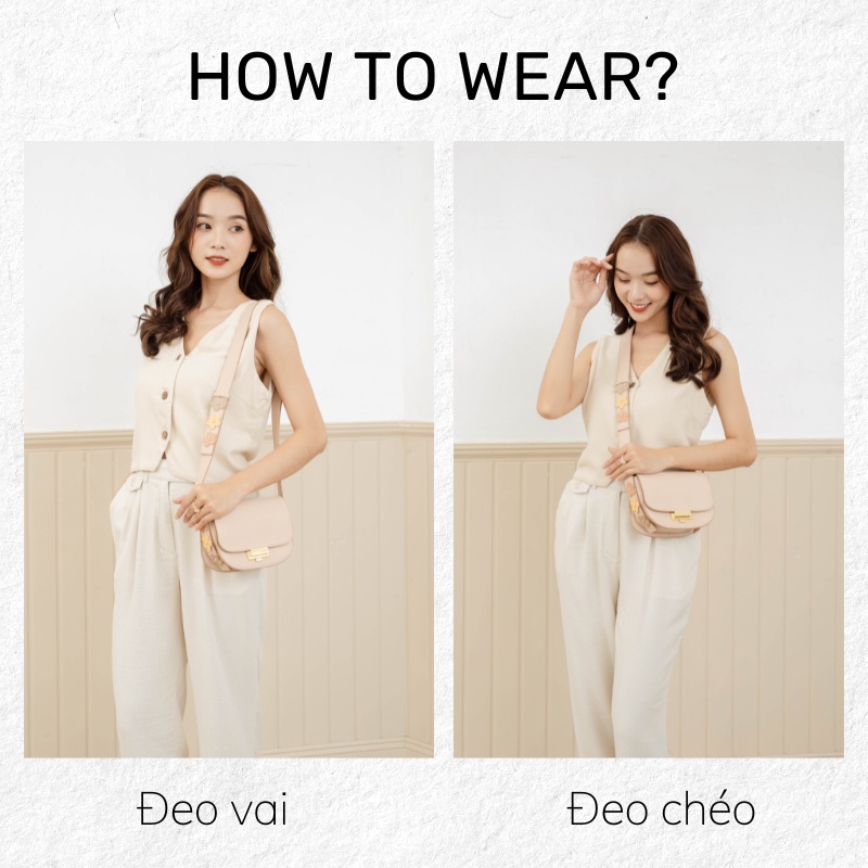 Túi đeo chéo nữ đi chơi Hàn Quốc cute mini Micocah đẹp Tina Shop NSE439 M357