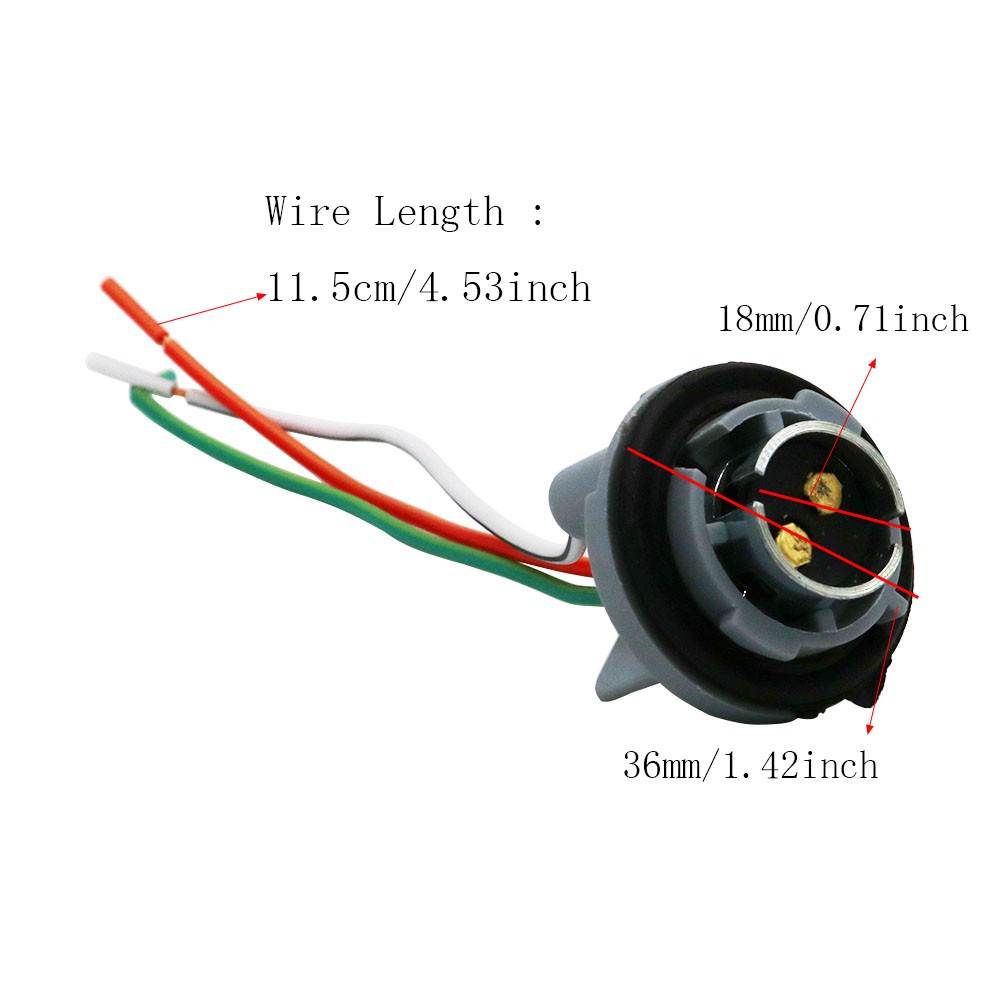 Đuôi đèn LED 1156 Ba15S 1157 Bay15D S25 P21W P21 / 5w chuyên dụng