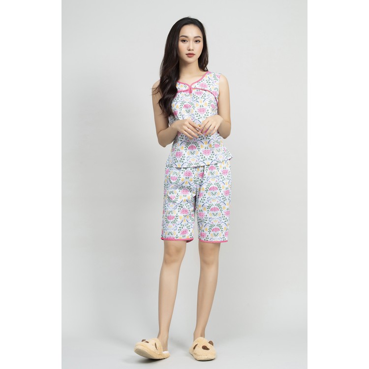 [Mã WAYOLO giảm 20% đơn 99k] Bộ đồ mặc nhà cao cấp Sweeten your life chất liệu cotton