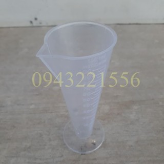 Ly đong nhựa định lượng 100ml - dụng cụ pha chế