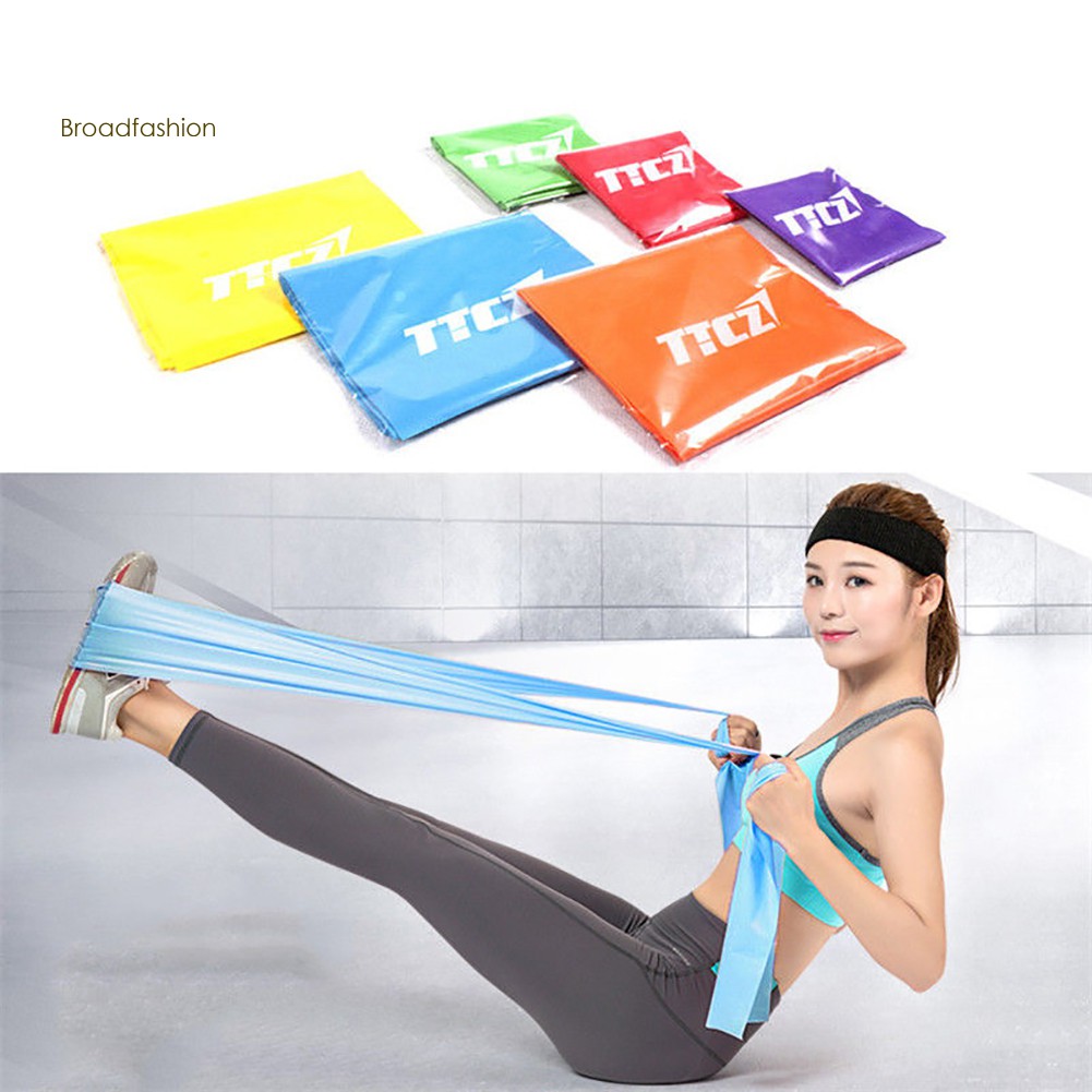 Dây Đai Co Giãn 1.5m Hỗ Trợ Tập Yoga / Pilates