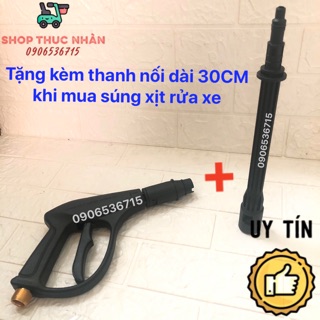Thanh nhựa nối dài súng rửa xe dài 30CM