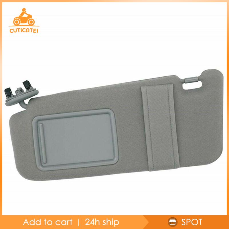 Sun Visor Left Grey Replacement fits for Toyota Camry 2007-2011 Accessories