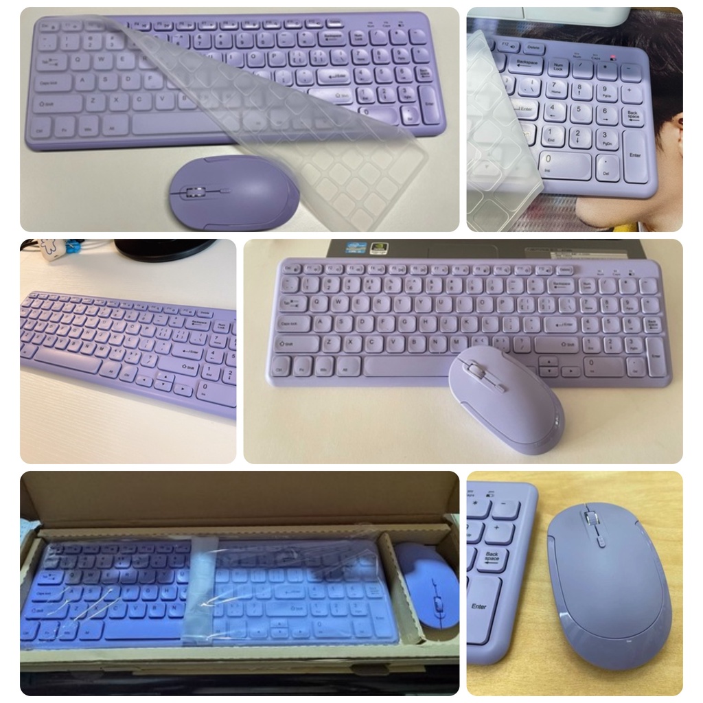 ORDER- BỘ BÀN PHÍM+ CHUỘT KHÔNG DÂY B.O.W HW256A KÈM HÌNH THẬT