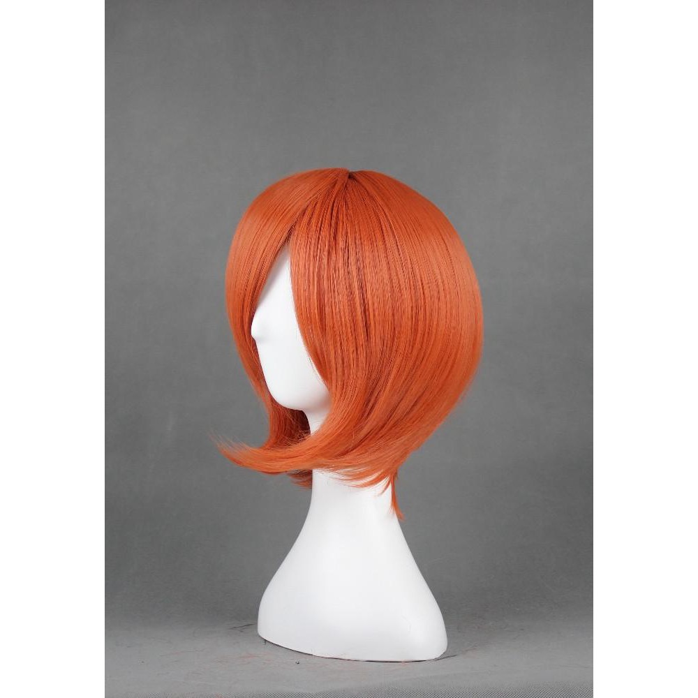 [Sẵn] Wig/tóc giả Rin/Nami - Love Live/One Piece màu cam đất (cơ bản nam nữ ngắn 30cm) Love Live