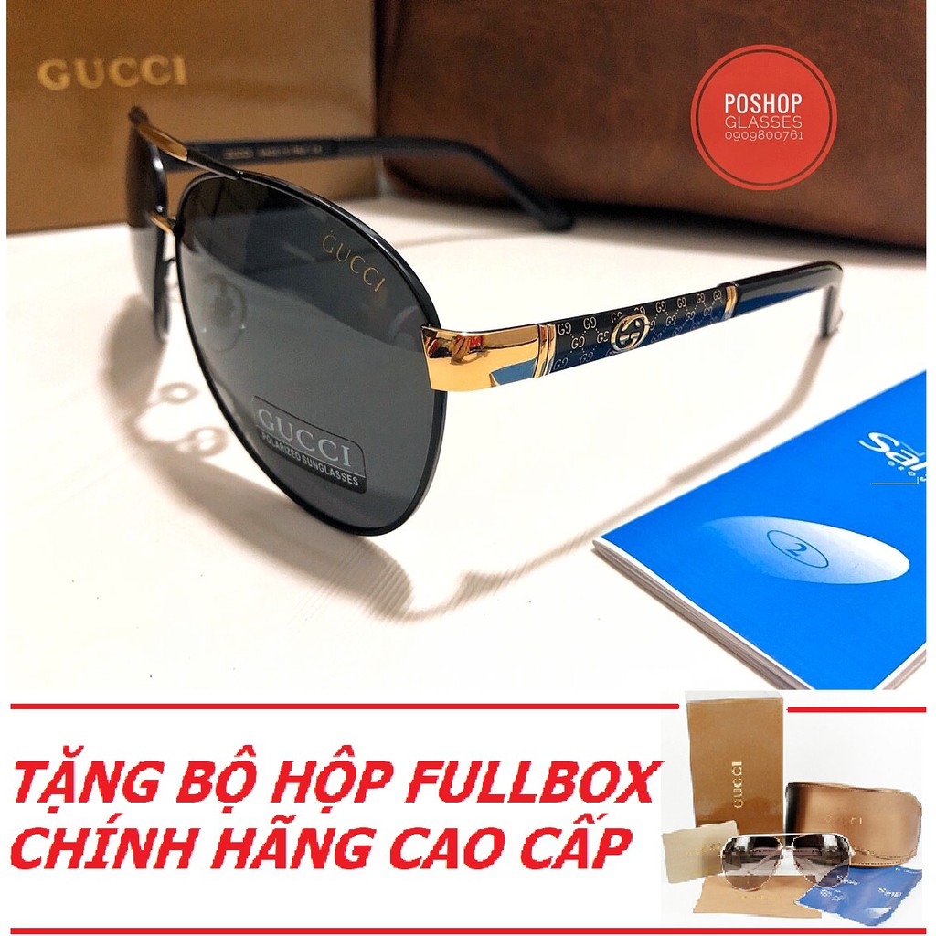 ❌SIÊU PHẨM❌MẮT KÍNH NAM GUCCI TRÒNG POLAROID CAO CẤP CHỐNG UV400 SÀNH ĐIỆU HOT TREND | WebRaoVat - webraovat.net.vn