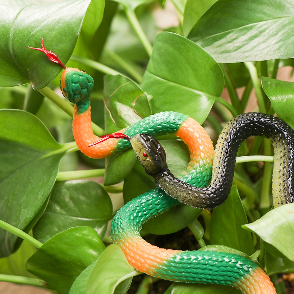 Rắn đồ chơi bằng nhựa mềm đáng sợ trang trí Halloween