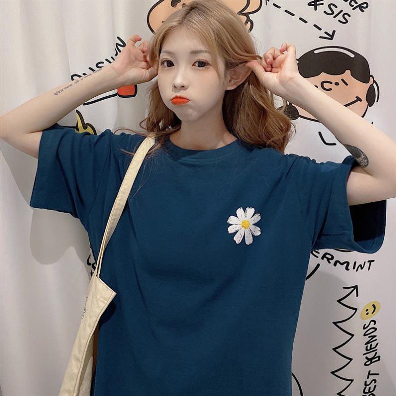 Áo thun tay lỡ UNISEX hoa MARGARET iu thương sắc tím nồng nàn A083 | BigBuy360 - bigbuy360.vn