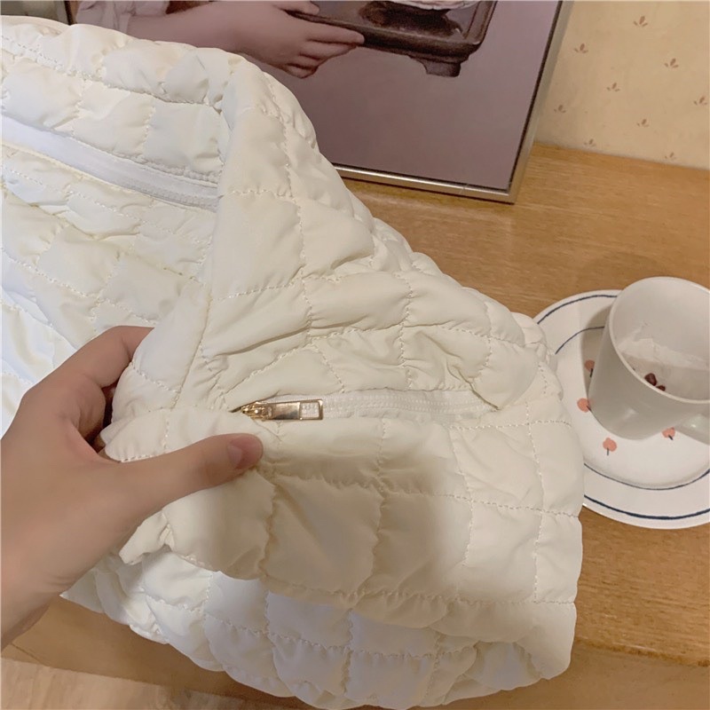 Túi phao dù đeo vai hoặc đeo chéo, form basic đi làm, đi chơi hottrend phong cách Hàn Quốc trendy