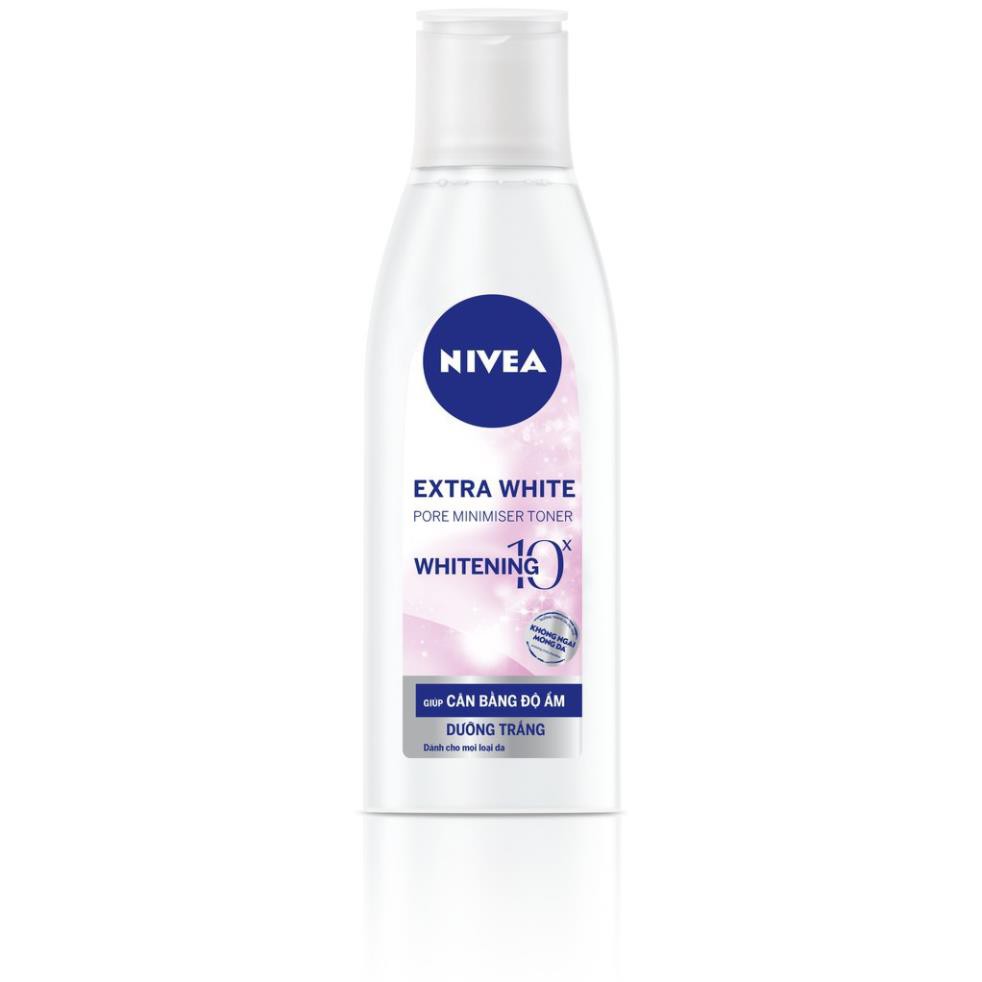 mailinh_4647 [Nivea] Nước Hoa Hồng Nivea Extra White Dưỡng Trắng Da & Se Khít Lỗ Chân Lông (200Ml) - 86720