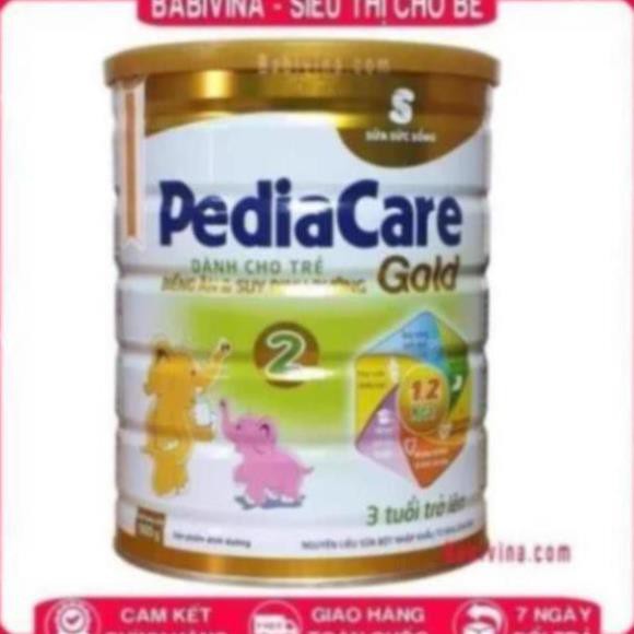 [LẺ GIÁ SỈ] Sữa Pediacare Gold 2 900g Viện Dinh Dưỡng Dành Cho Trẻ Biếng Ăn - Suy Dinh Dưỡng - Thấp Còi (pedia care)