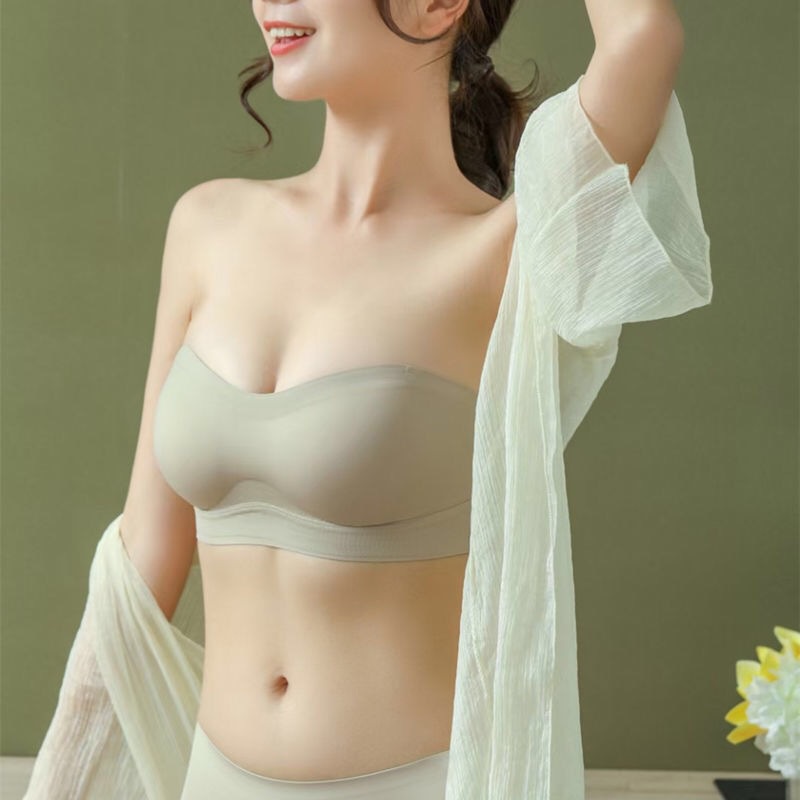 Áo Ngực Không Dây Vô Hình Bằng Latex Vô Hình Cho Nữ