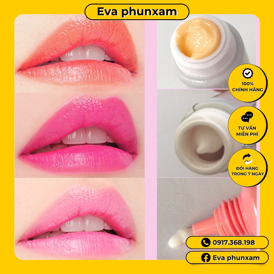 Dưỡng môi PCD kích màu sau xăm