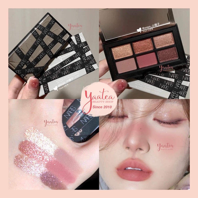 Bảng phấn mắt Nars 6 ô