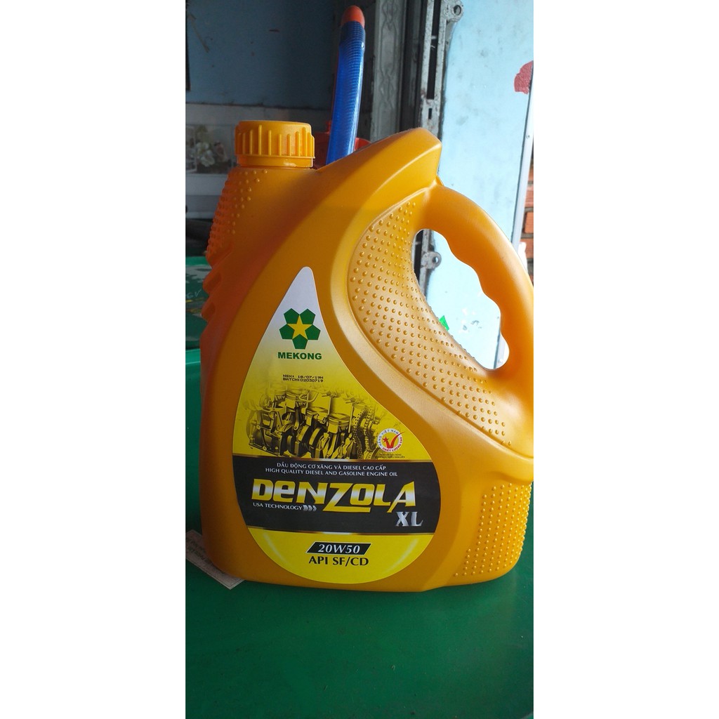 Dầu nhớt Denzola XL 20w50  Mekong 4l