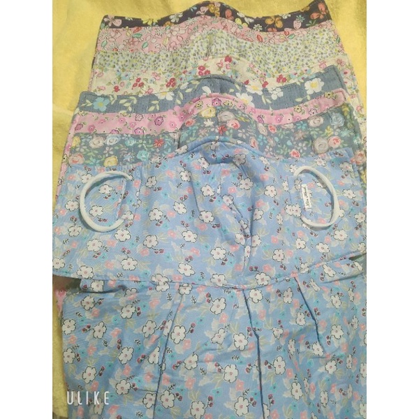 Khẩu trang yếm , 2 mặt vải cotton bông ,giao ngẫu nhiên nhiều màu khác nhau ,ảnh thật( hàng công ty Hân Hạnh)