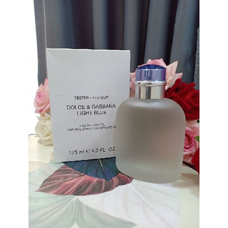 Nước hoa Tester Dolce & Gabbana Light Blue Pour Homme  Full 125ml Auth 💯%