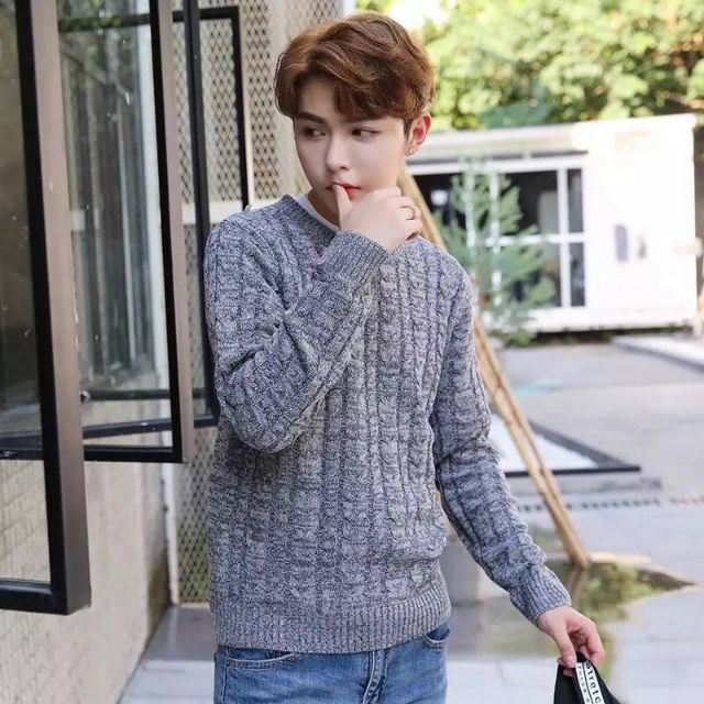 Áo len vặn thừng Họa tiết tiêu chấm đẹp mắt | BigBuy360 - bigbuy360.vn