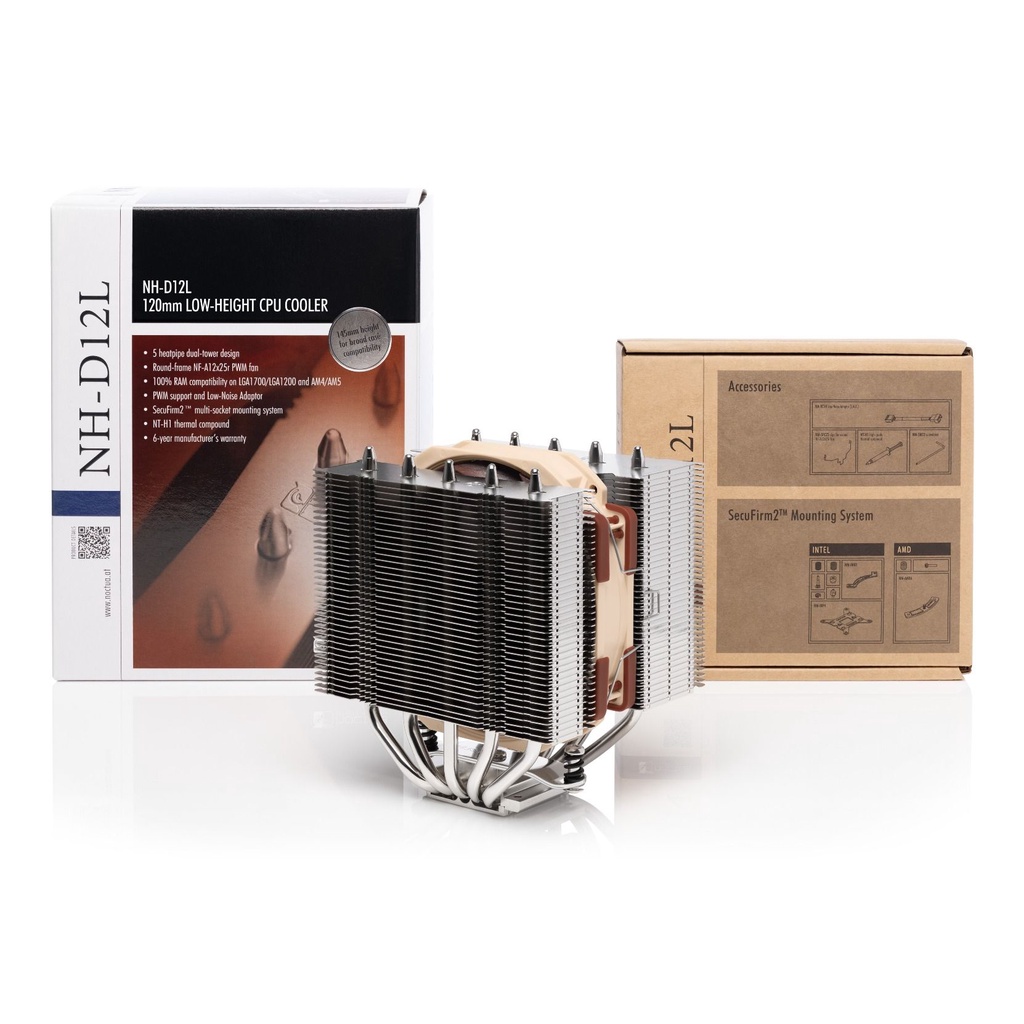 Tản nhiệt khí Noctua NH-D12L chính hãng BH 72 tháng
