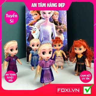[FREESHIP SỐC GIÁ] Búp bê Barbie Anna và Elsa Foxi-Đồ chơi công chúa nhân vật hoạt hình đẹp-vui nhộn-dễ thương-sáng tạo